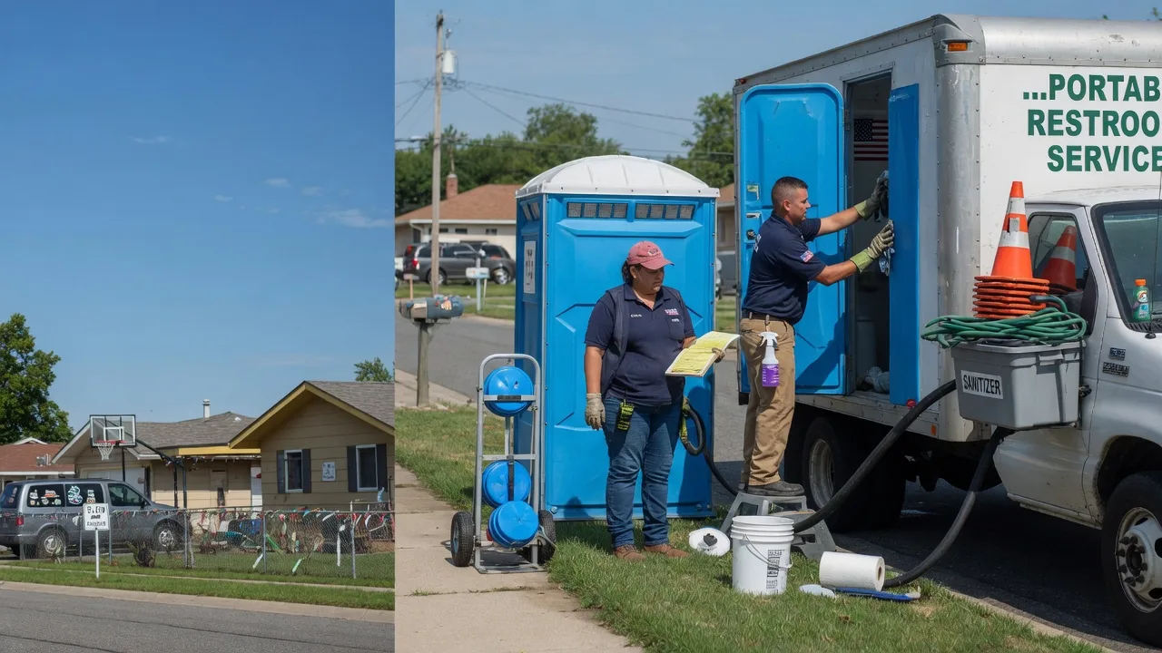 Portable Toilet Rental in Thebes, IL near me